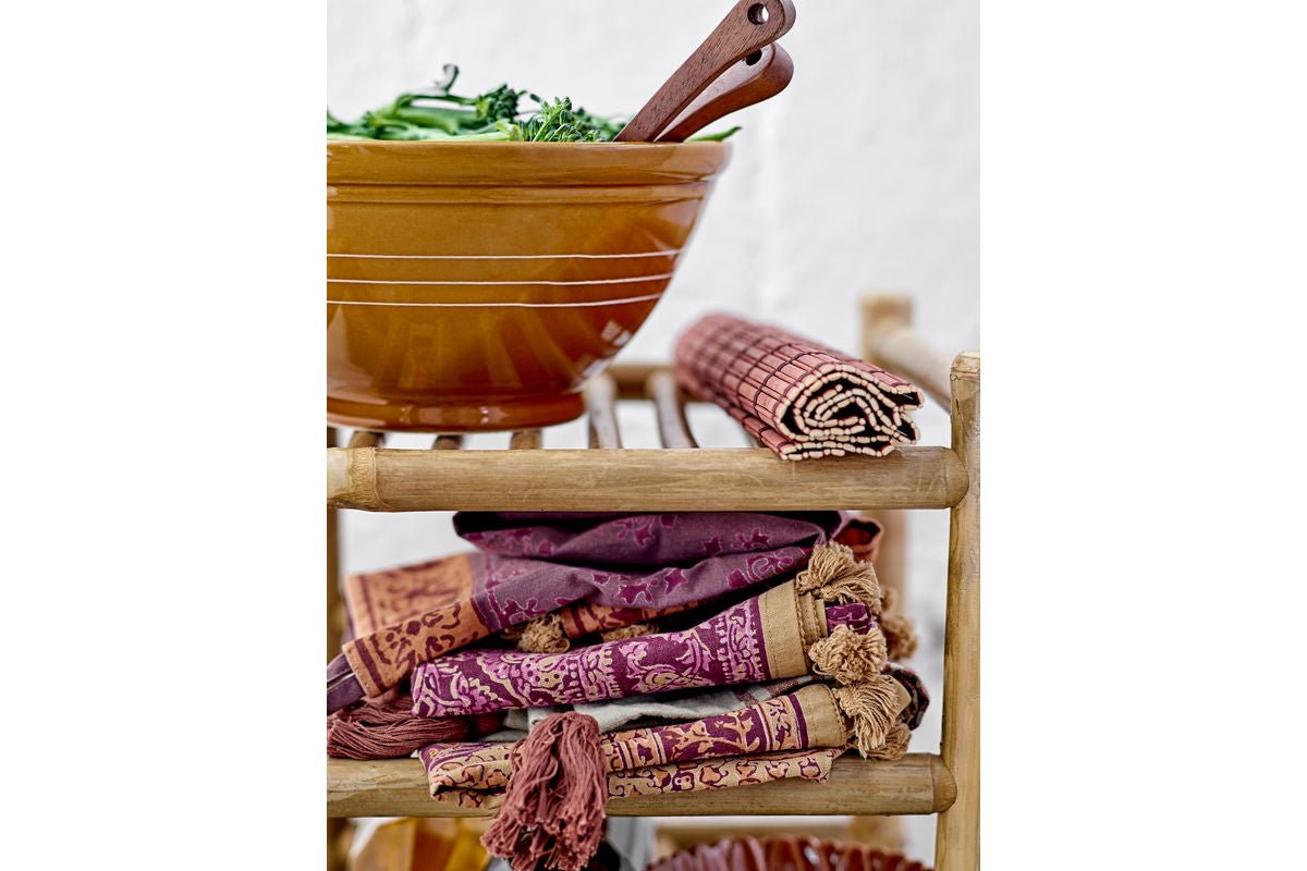 Bowl Lynn - made of stoneware in the color Brown