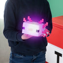 Minecraft LED table lamp Axolotl – with rechargeable battery & USB-C
