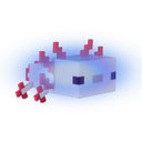 Minecraft LED table lamp Axolotl – with rechargeable battery & USB-C
