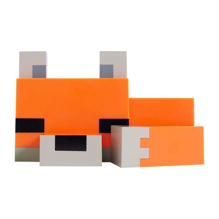 Minecraft LED-Tischlampe „Fuchsbaby“ – mit Akku & USB-C
