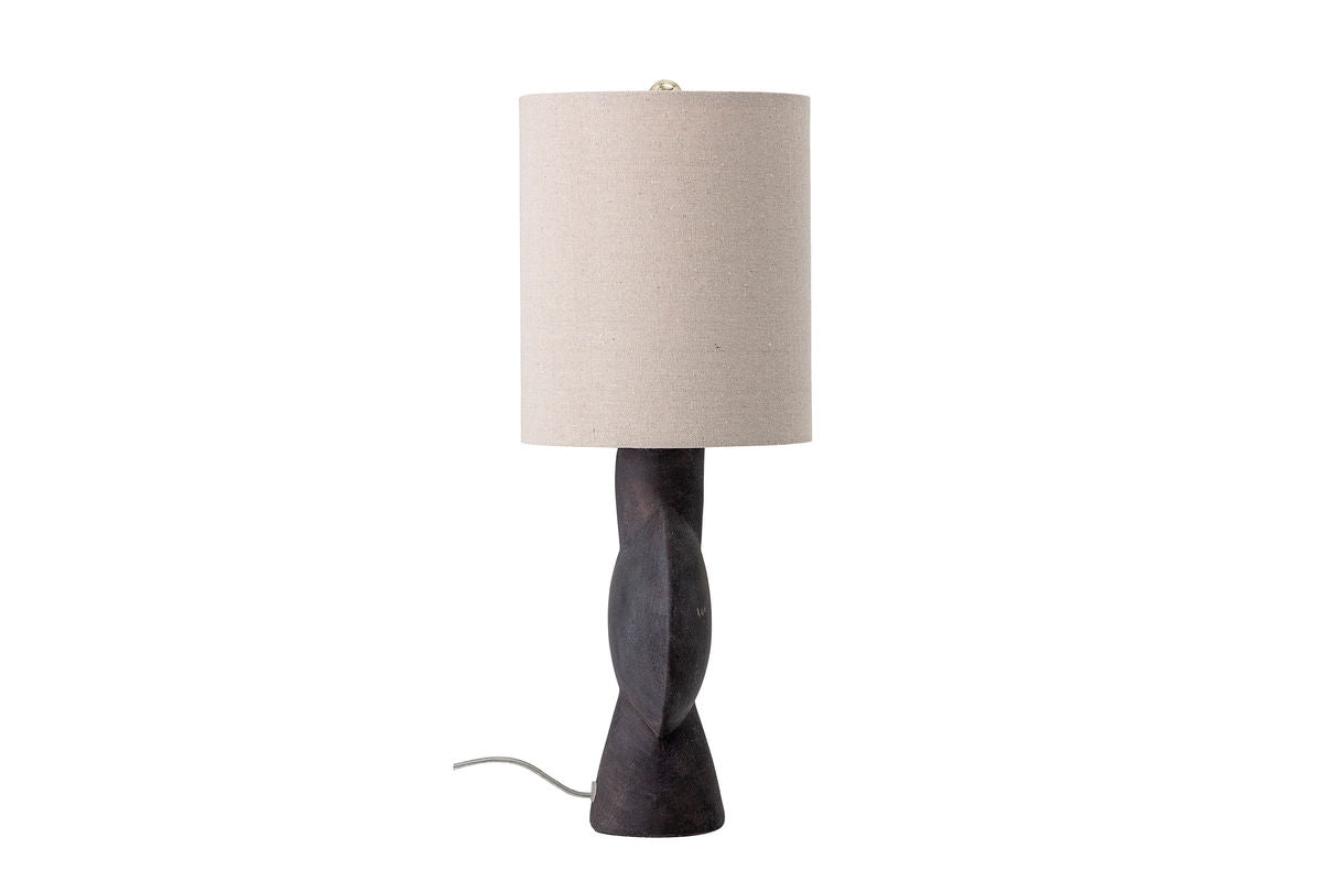 Table Lamp Savage - Matte Black Terracotta Light Fixture