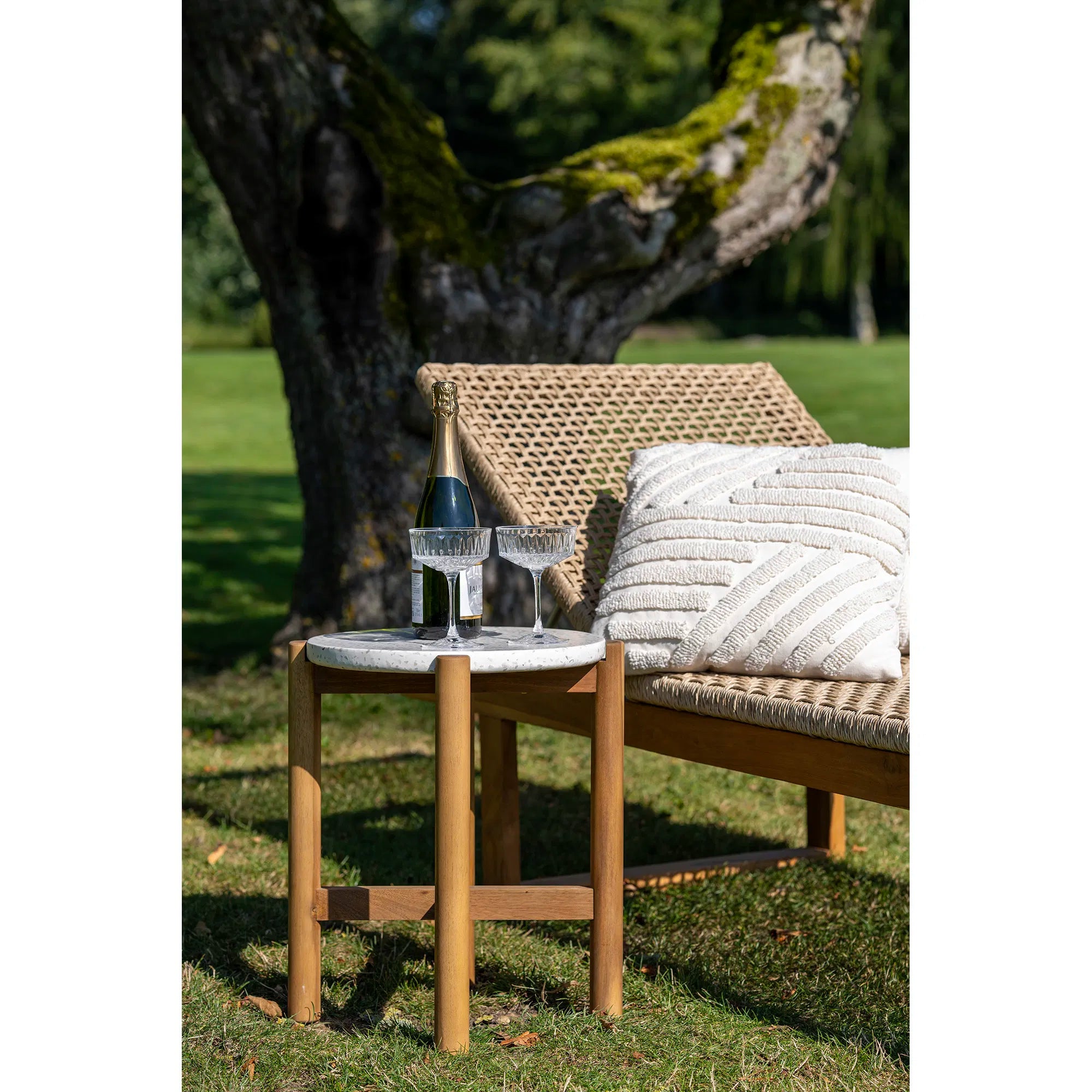 Zierkissen Milea 3D Struktur Beige 45x45 cm