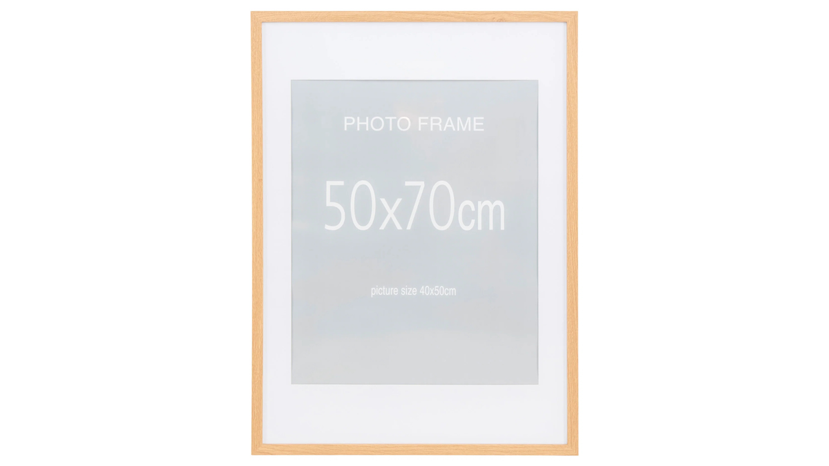 Set of 5 Bibi picture frames - in various sizes and colors