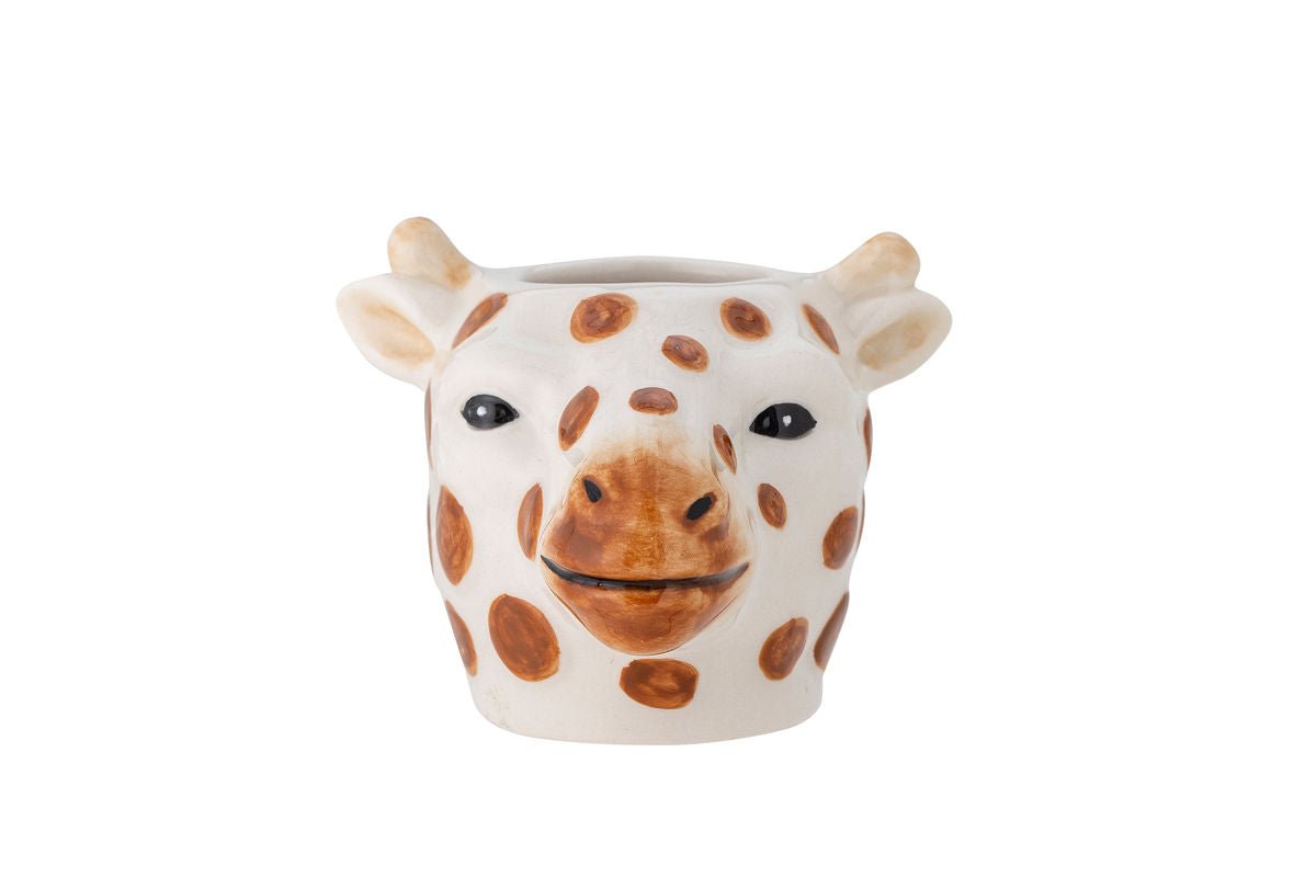 Vase Milly - Brown, made of stoneware