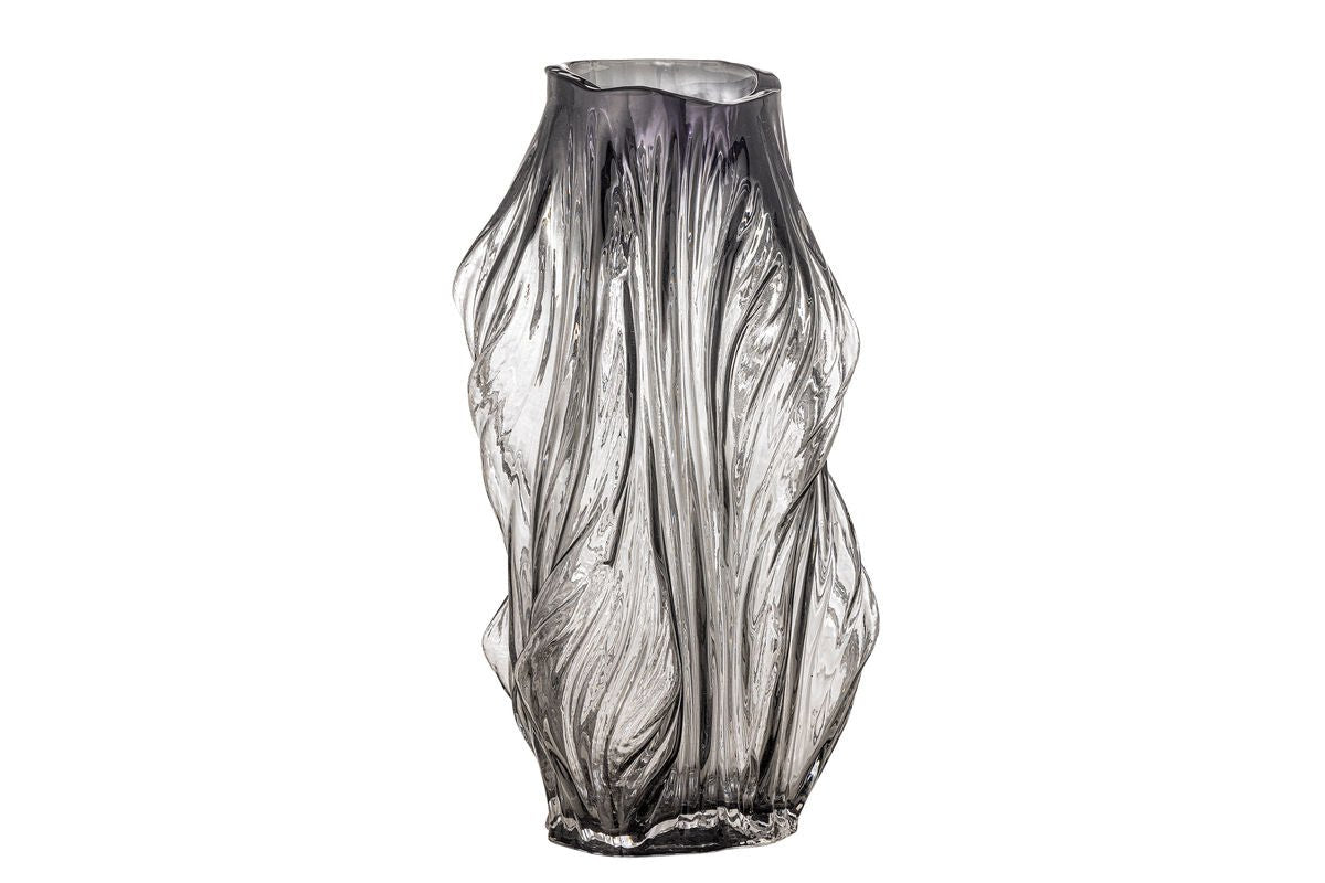 Vase "Elowen" – Gray Glass