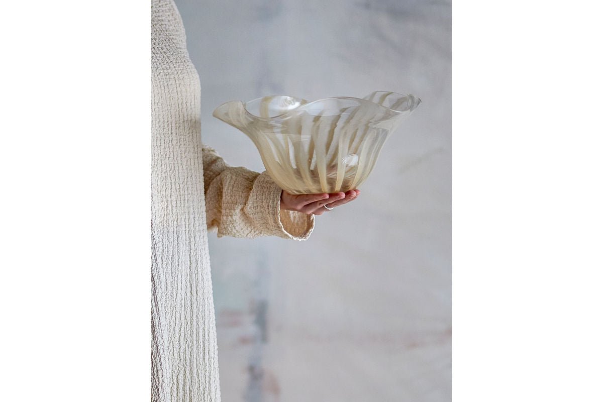 Decorative Bowl Émiron – Rose Glass