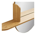 Mirror Barco with Shelf – Function & Design in Oak Look