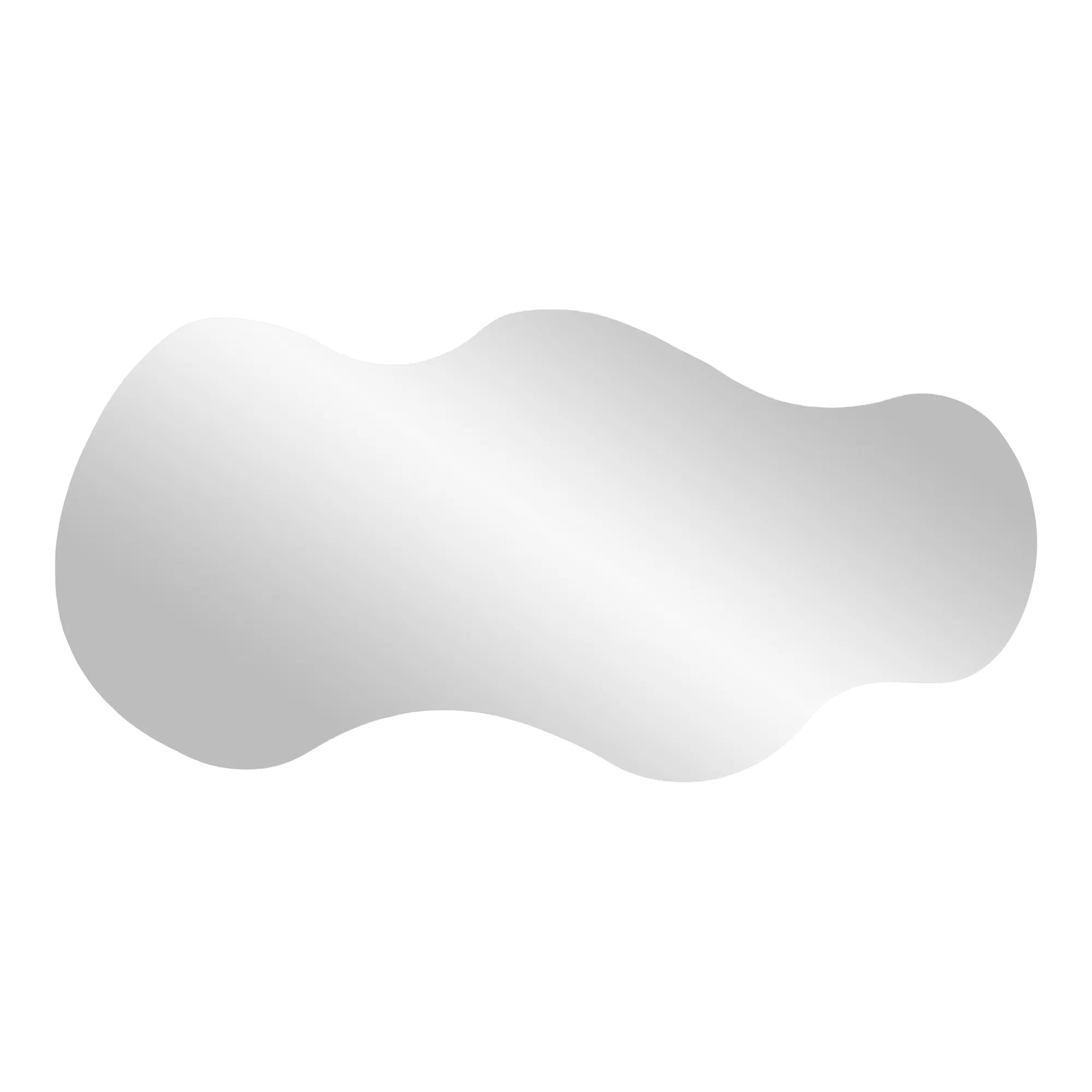 Spiegel Orviano Tall – Organic Shape Made of Glass