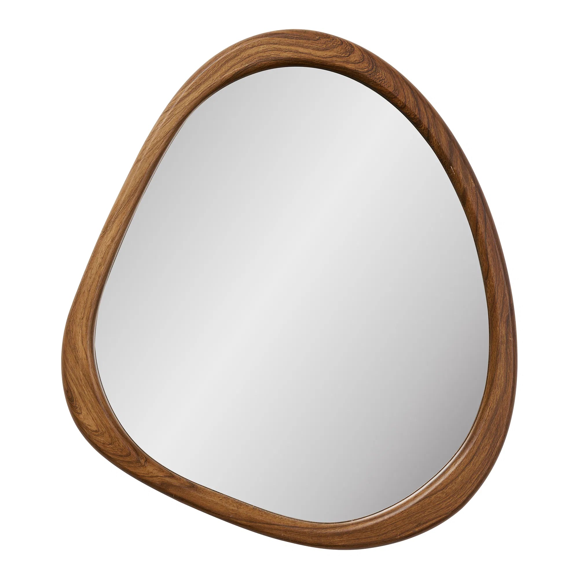 Spiegel Ardano – Organic Shape in Wood Look (44×48 cm)