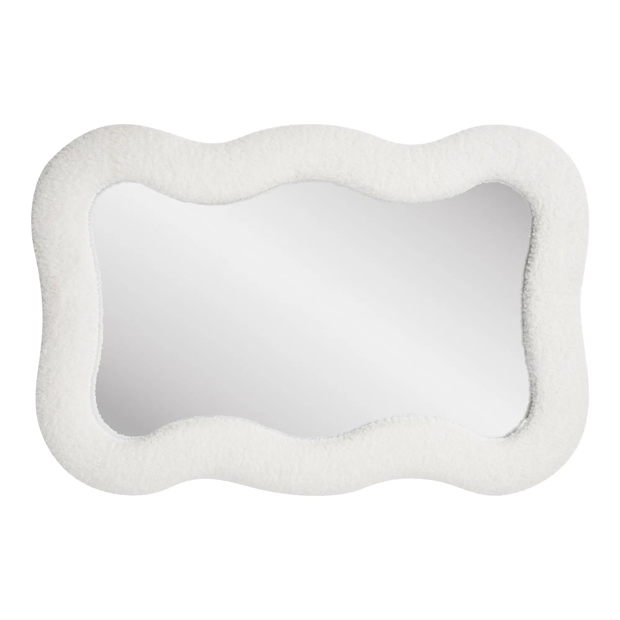 Mirror Fiorenzo – Teddy Design in White