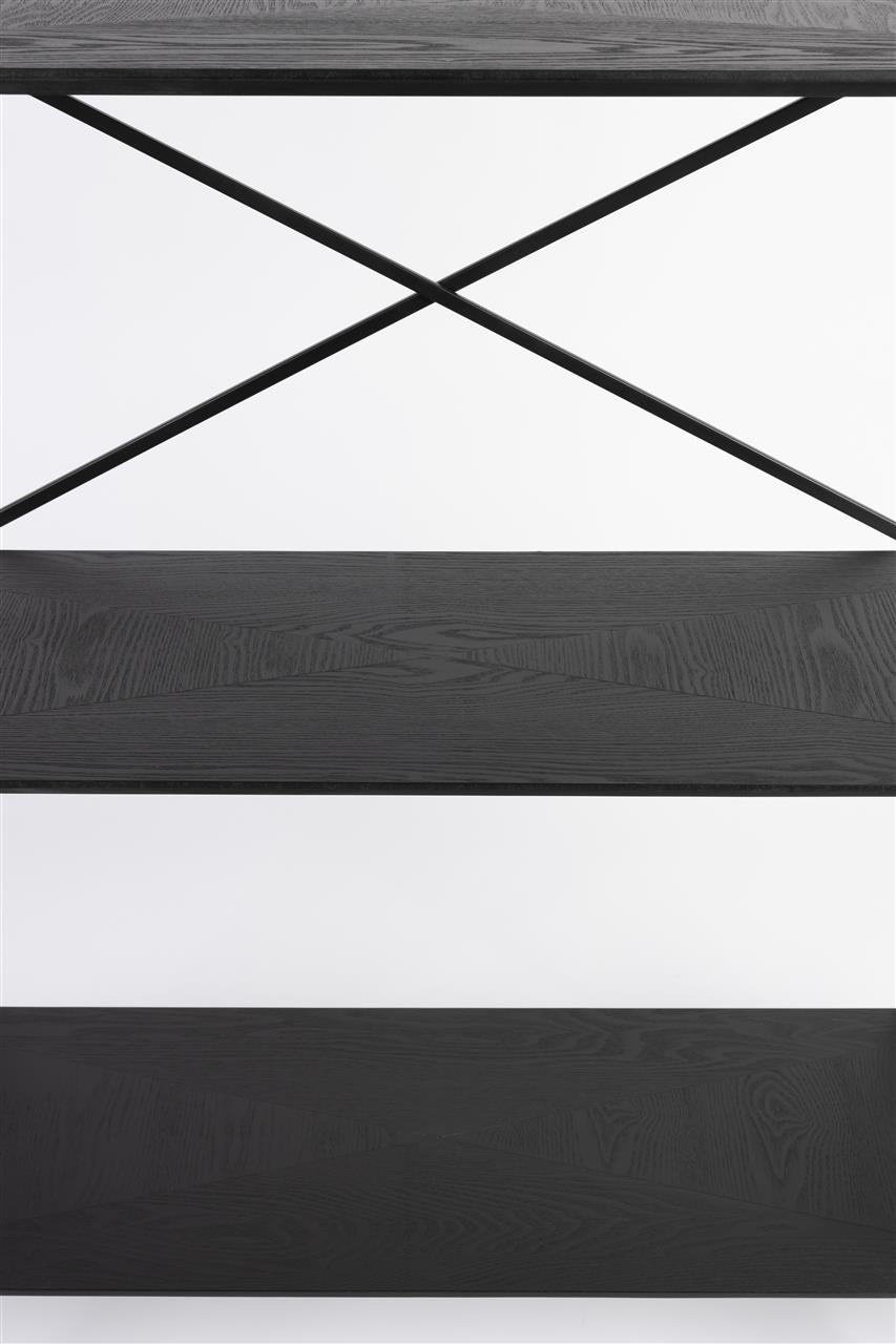 Marcio wall shelf – made of MDF in Black