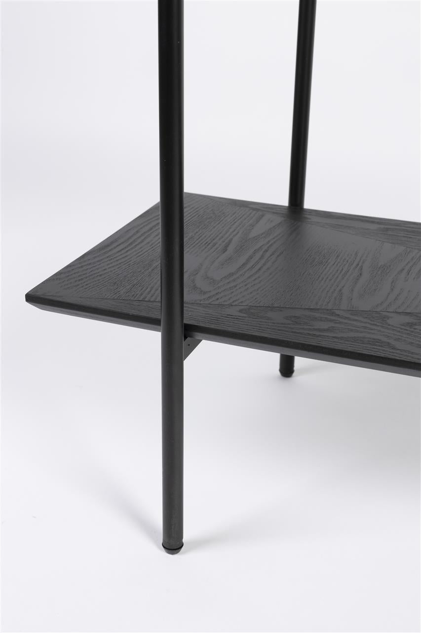 Marcio wall shelf – made of MDF in Black