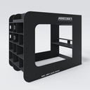 Minecraft Gaming-Hochbett BaseCamp XL mit Schreibtisch & Regal