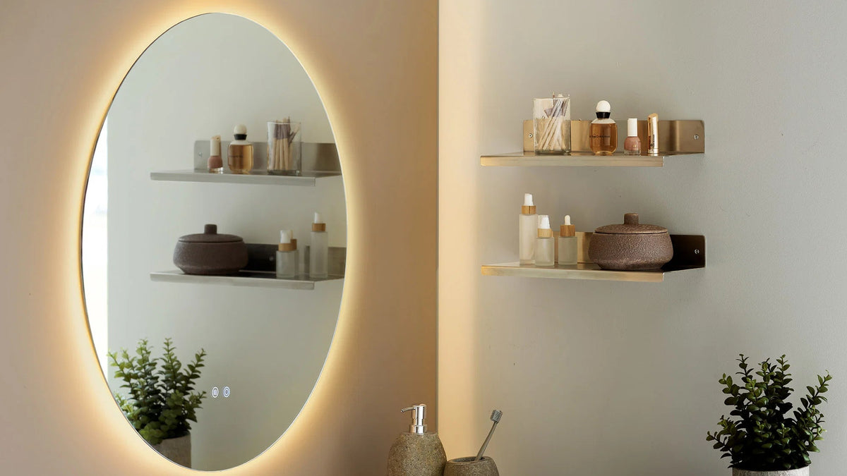 Mirror Nossa - with three light settings