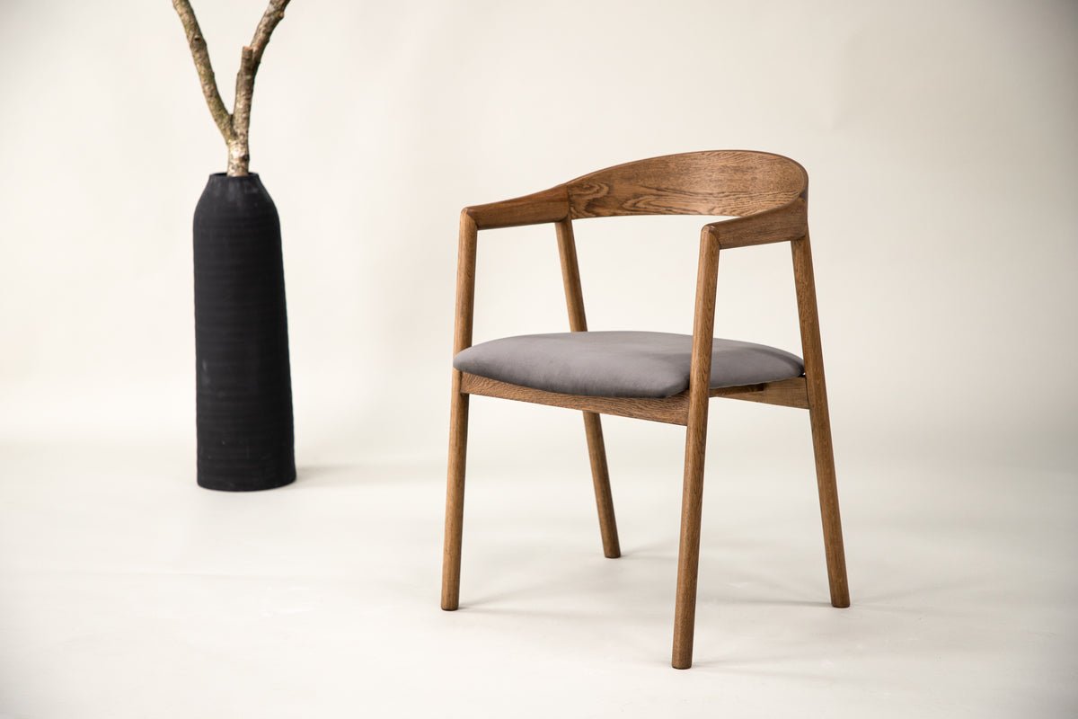 2-piece set - Chair Tavi with soft, organic shapes