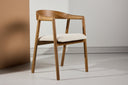 2-piece set - Chair Tavi with soft, organic shapes
