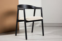 2-piece set - Chair Tavi with soft, organic shapes