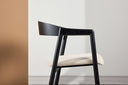 2-piece set - Chair Tavi with soft, organic shapes