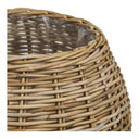Plant Basket Avenora – made of Kubu rattan, set of 2
