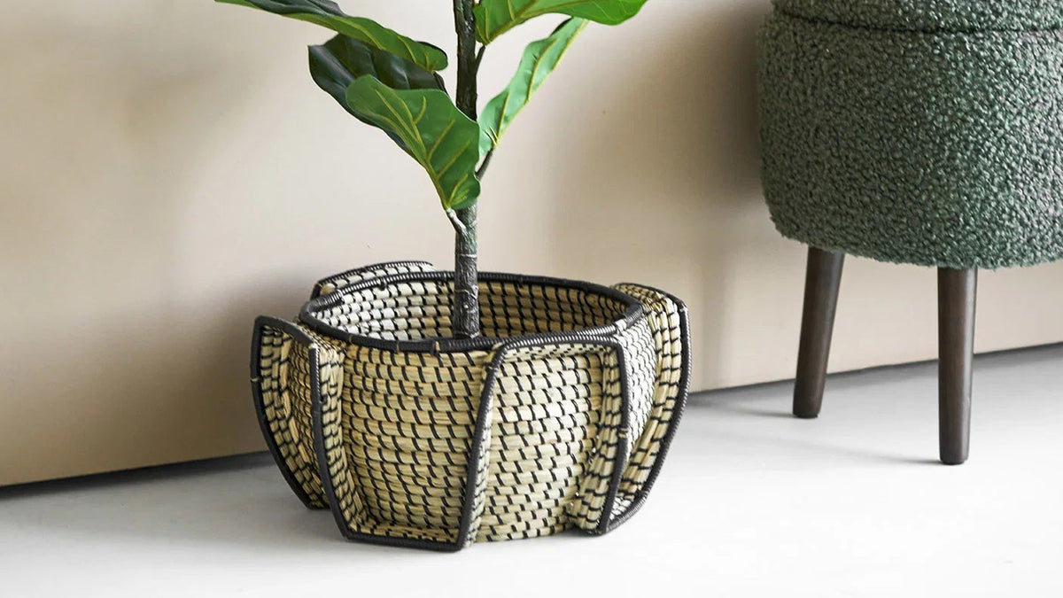 Basket Meran - made of high-quality seagrass