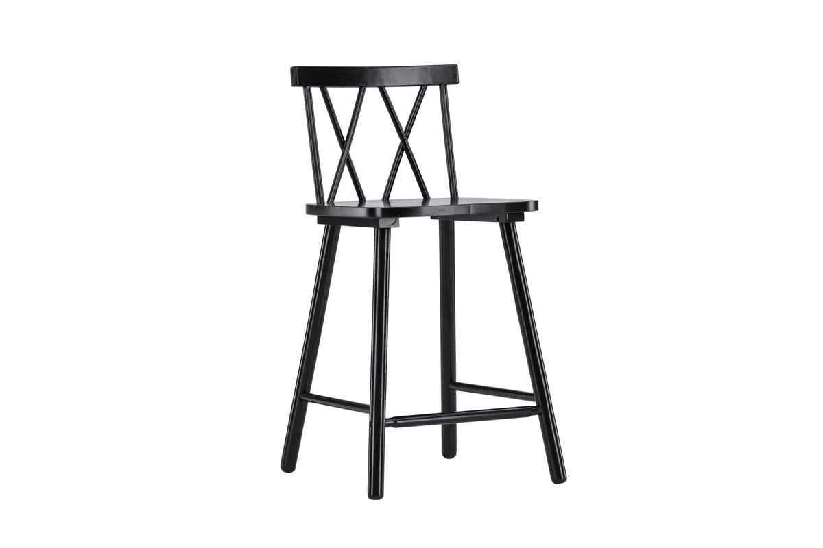 2-piece set - Bar stool Möllner slim and stylish design in 3 colors