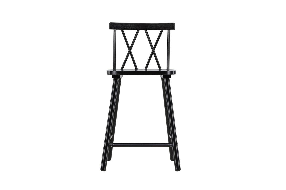 2-piece set - Bar stool Möllner slim and stylish design in 3 colors