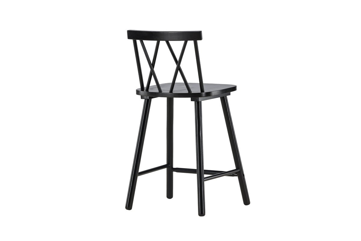 2-piece set - Bar stool Möllner slim and stylish design in 3 colors