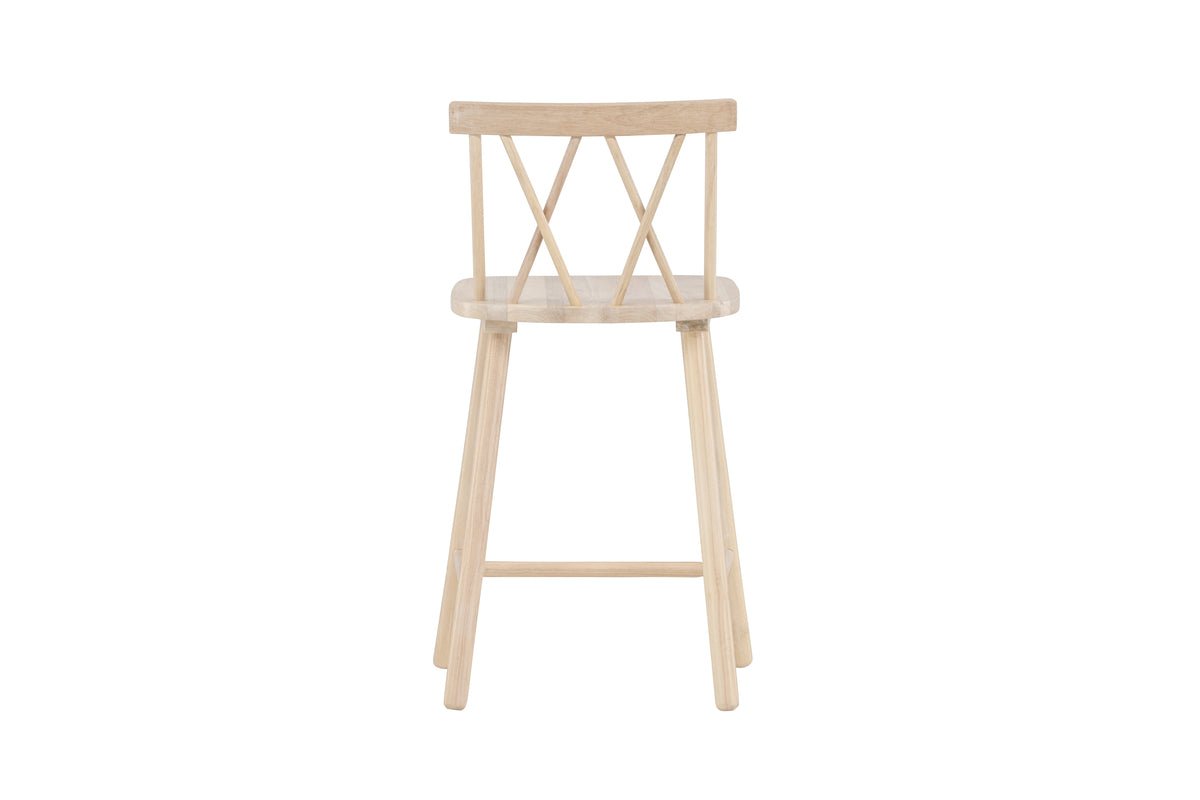 2-piece set - Bar stool Möllner slim and stylish design in 3 colors