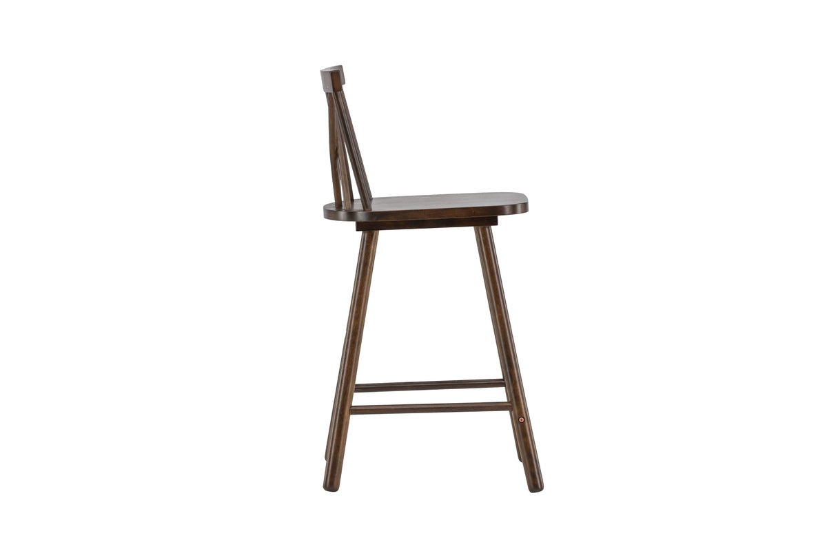 2-piece set - Bar stool Möllner slim and stylish design in 3 colors