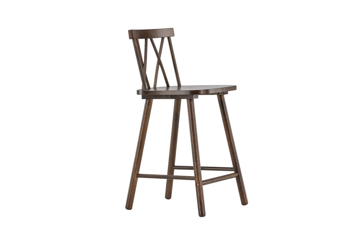 2-piece set - Bar stool Möllner slim and stylish design in 3 colors
