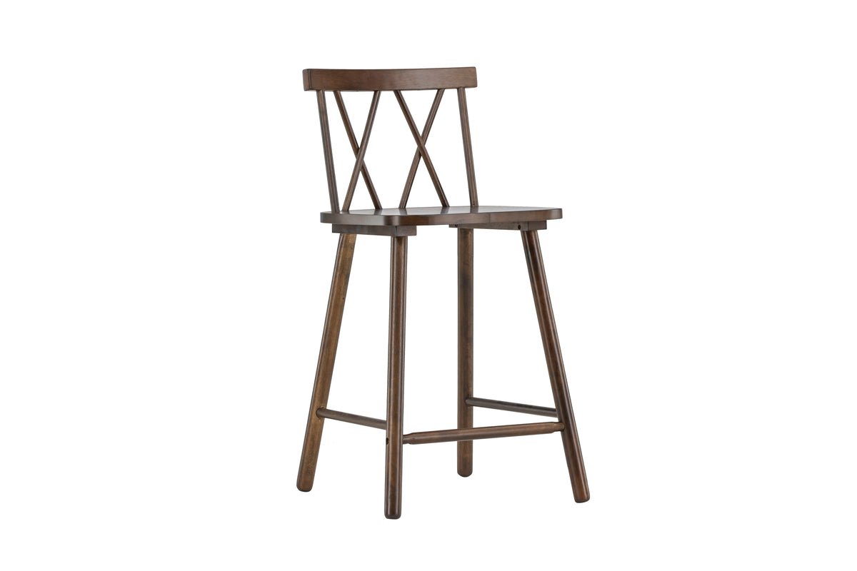 2-piece set - Bar stool Möllner slim and stylish design in 3 colors