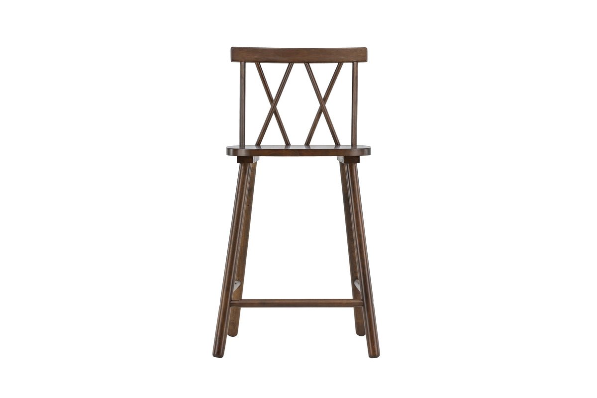 2-piece set - Bar stool Möllner slim and stylish design in 3 colors