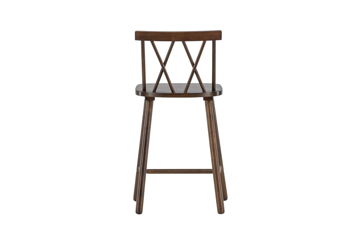 2-piece set - Bar stool Möllner slim and stylish design in 3 colors