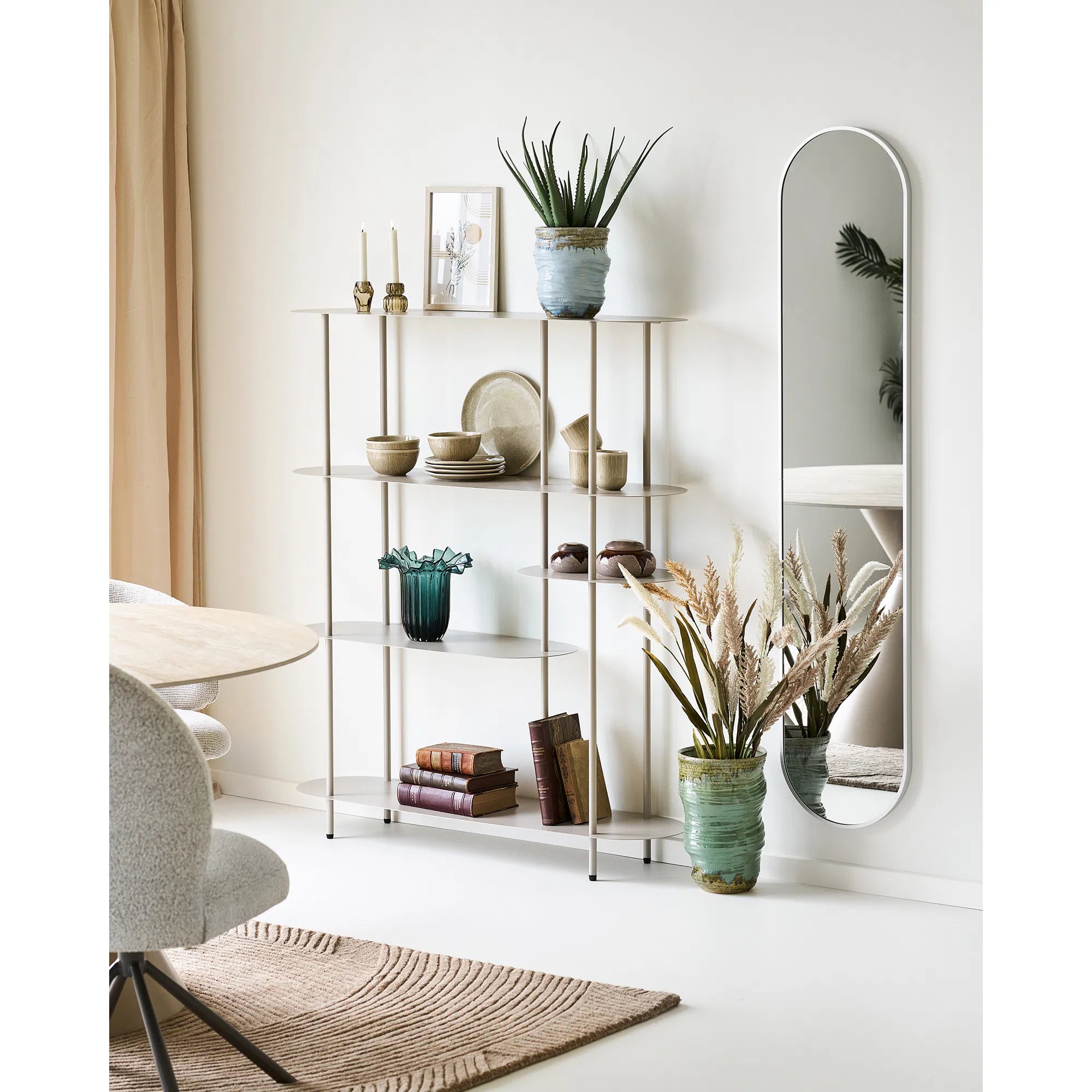 Vase Linovia – noble ceramic vase in Green