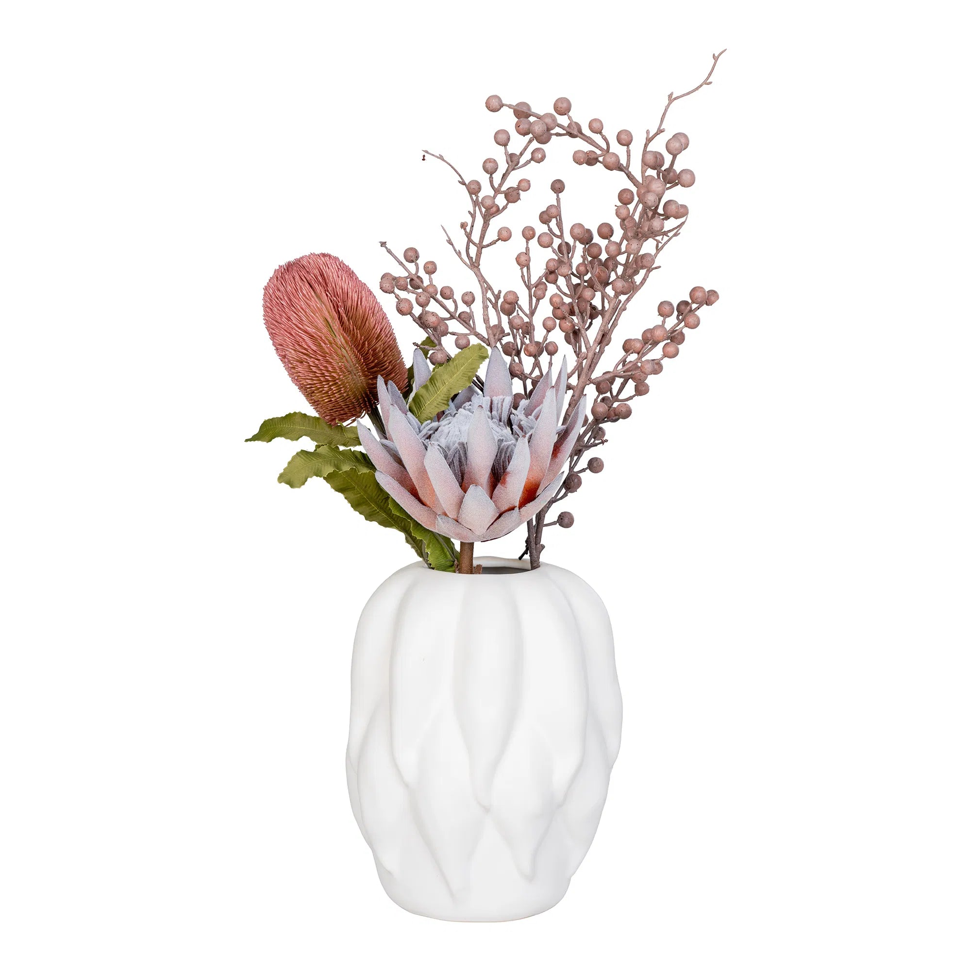 Vase "Nerida" – Ceramic in Beige