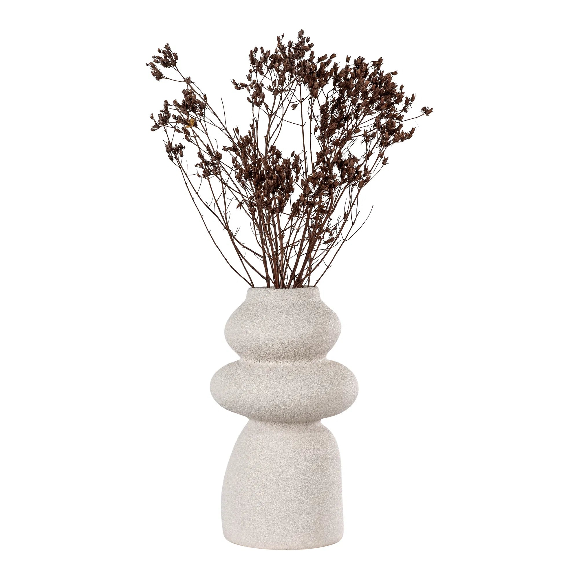 Vase "Serona" – Ceramic in Beige