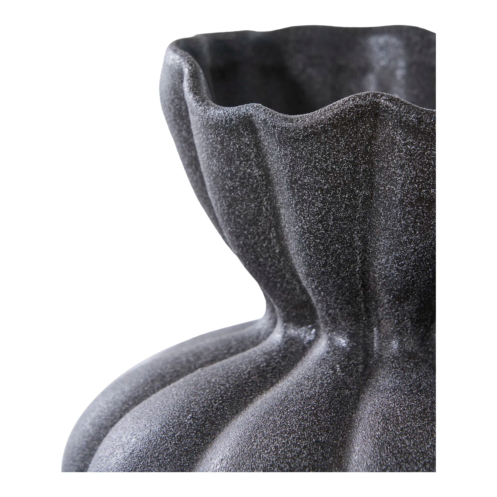 Vase "Lunara" – Ceramic in Black