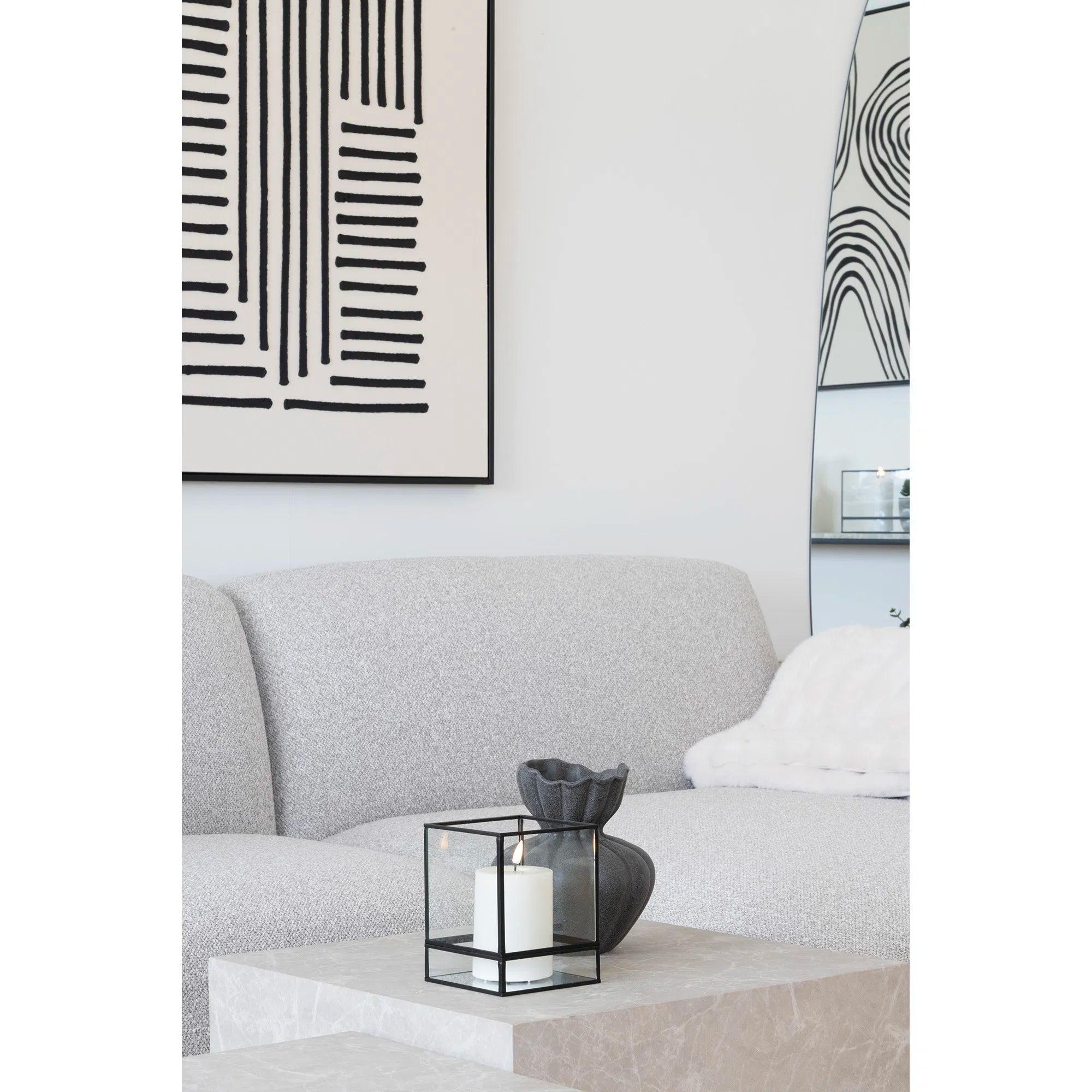 Vase "Lunara" – Ceramic in Black