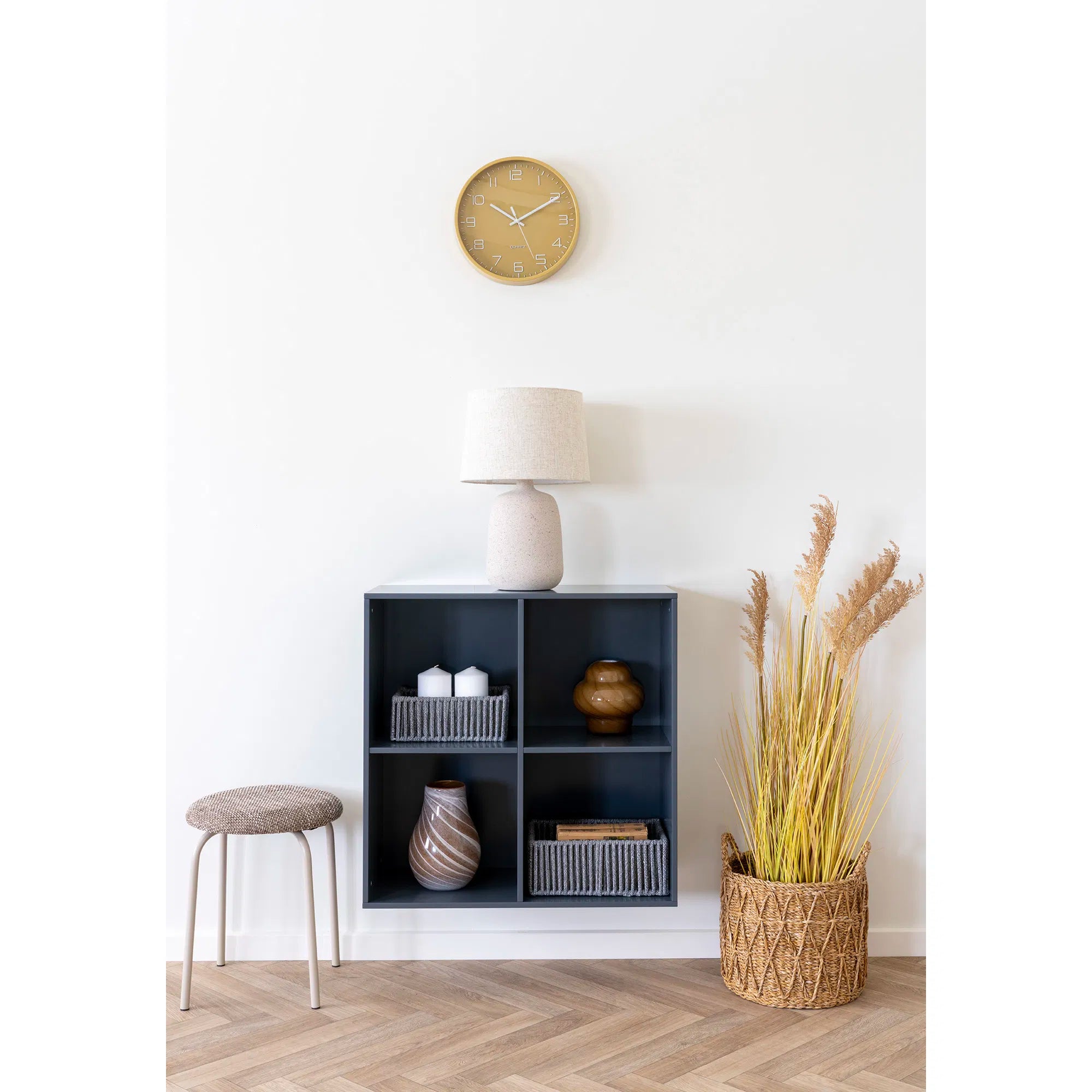 Vase "Liora" – Glass in warm brown tone