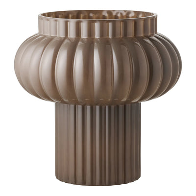 Vase Orion – Hand-blown glass in Brown