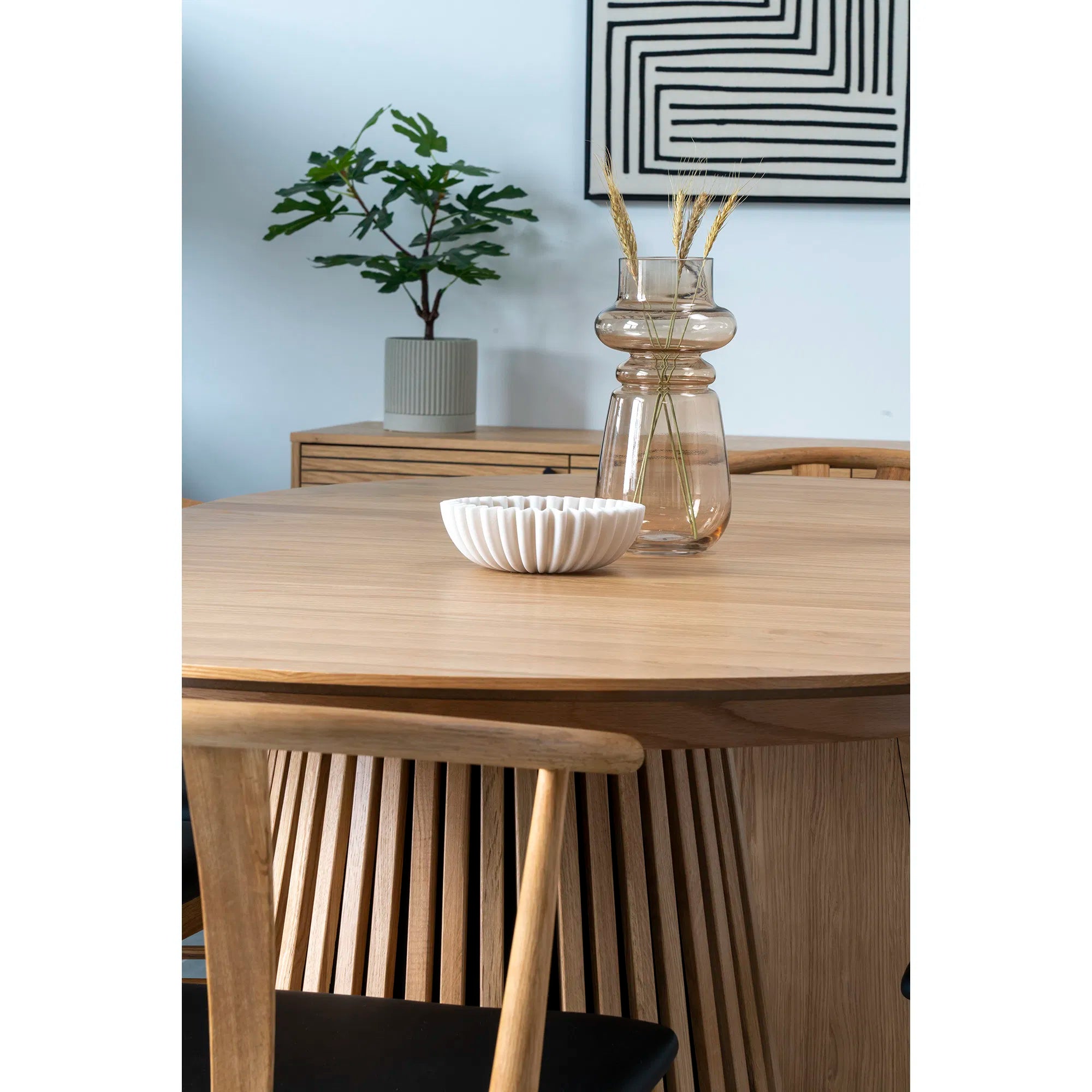Bowl "Mirella" – Beige Polyresin Design
