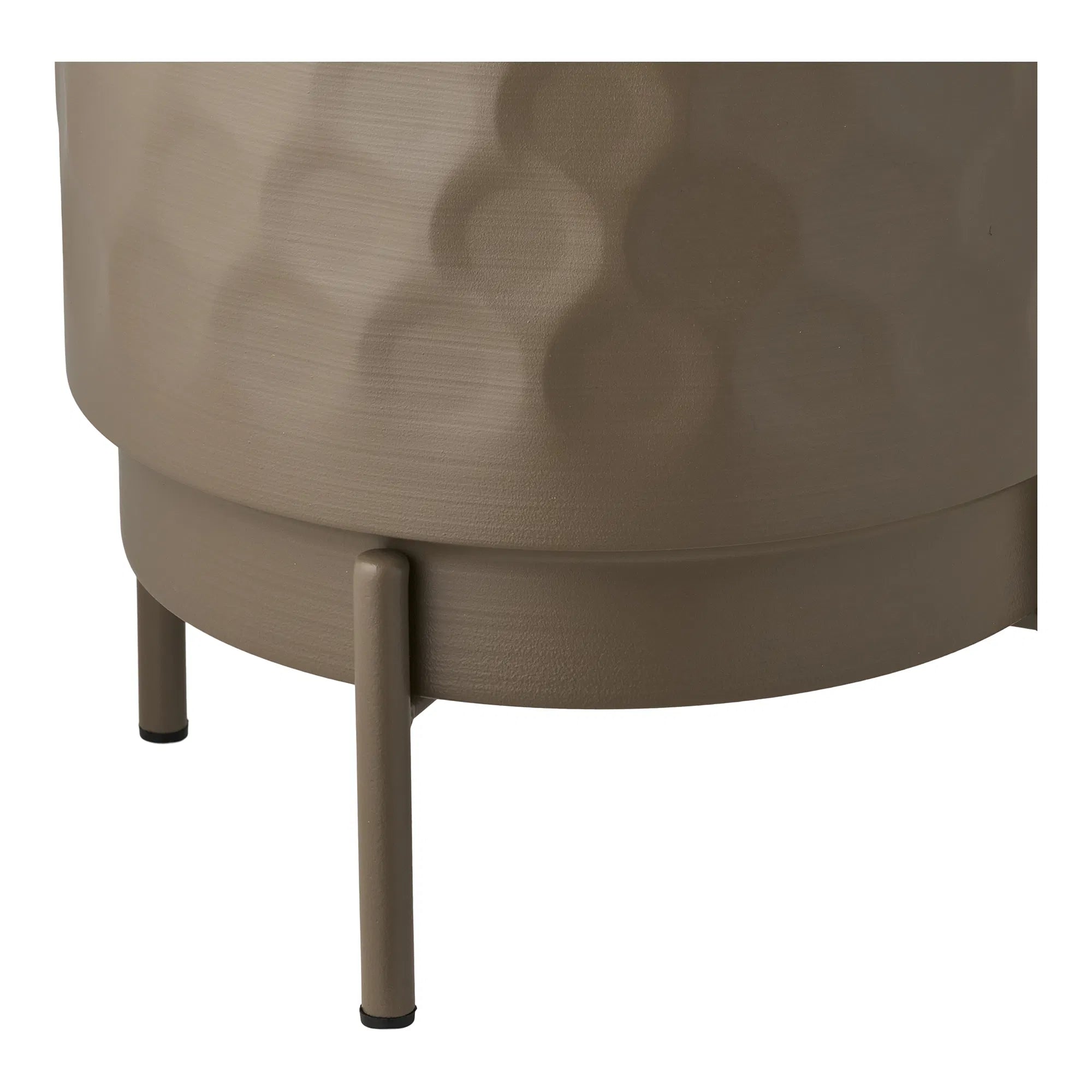 Flowerpot "Ravira" – Steel in elegant brown