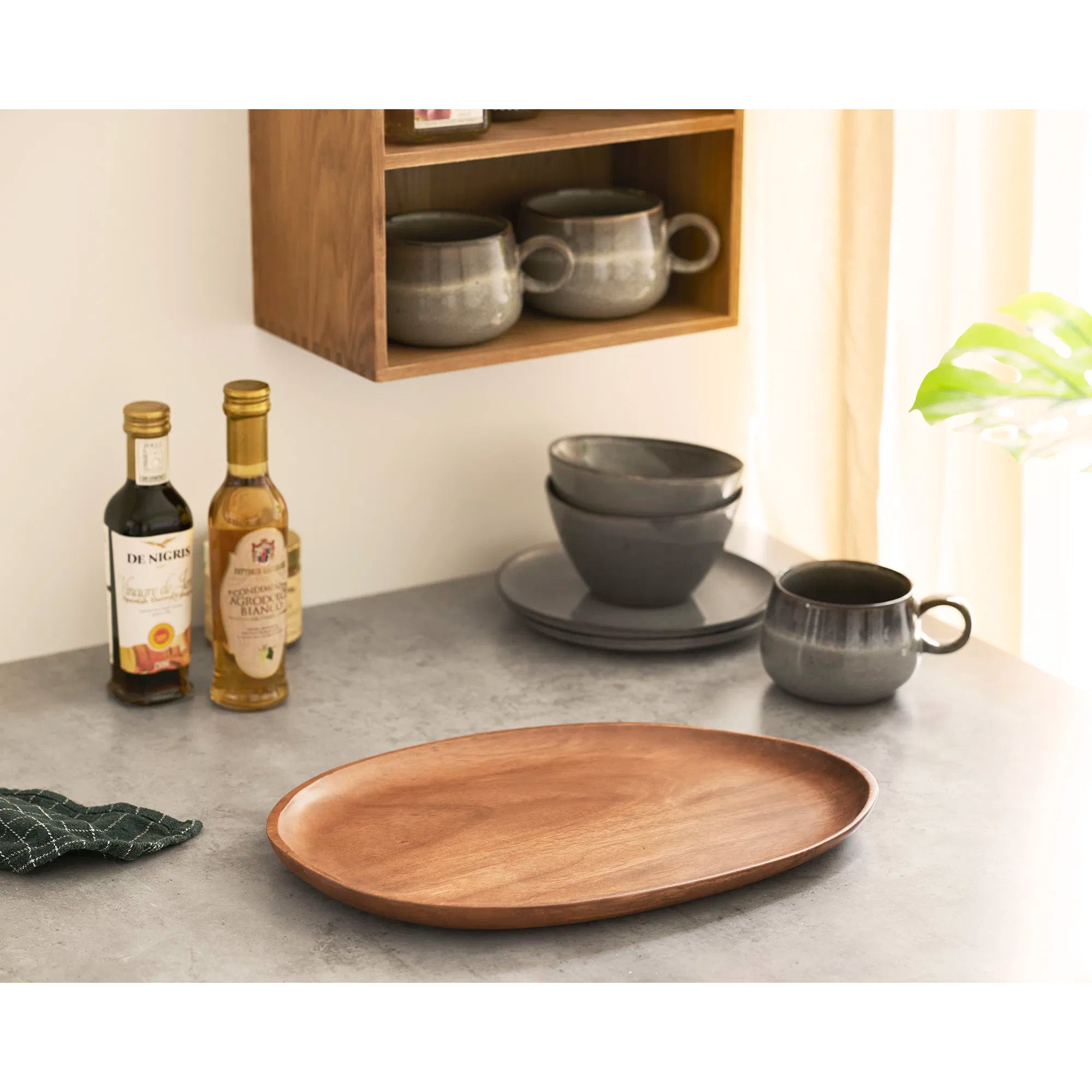 Tablet "Avelon" – Natural Acacia Wood