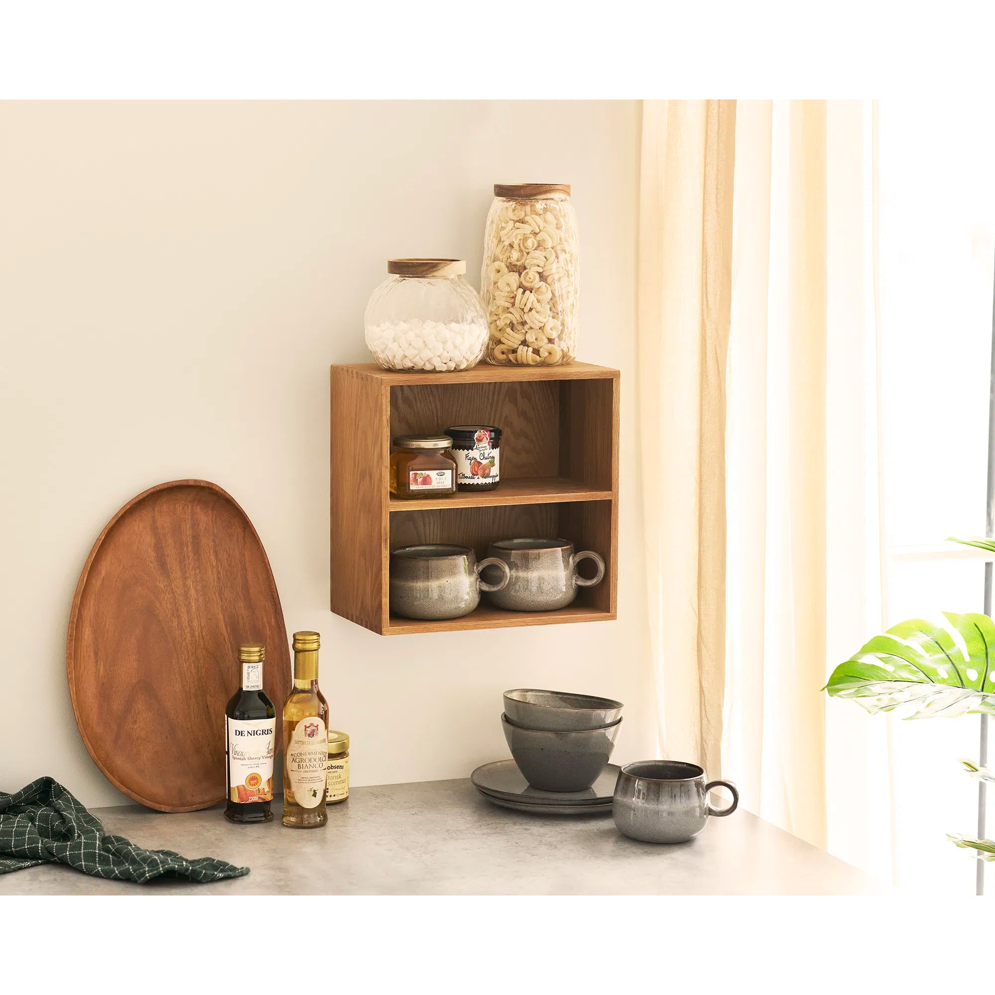 Tablet "Avelon" – Natural Acacia Wood