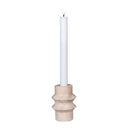 Candle Holder Set "Traverno Duo" – Natural Stone Design made of Travertine