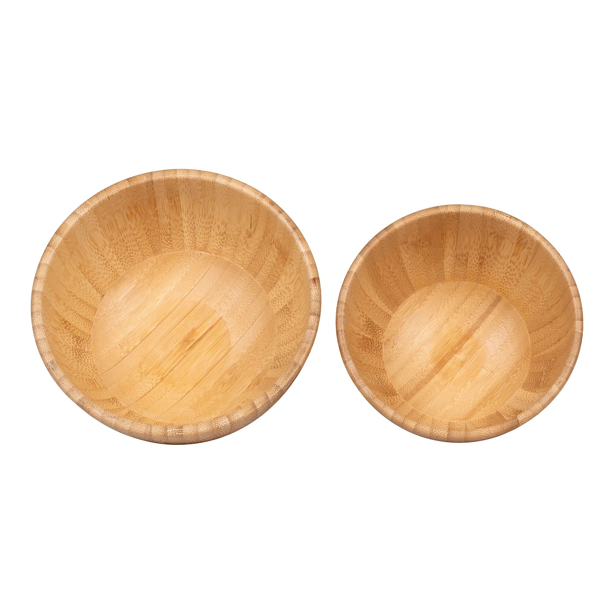 Bowl "Chefalu" – Natural Bamboo Set (2-piece)