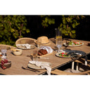 Keldira Plate – made of stoneware in beige (set of 4)