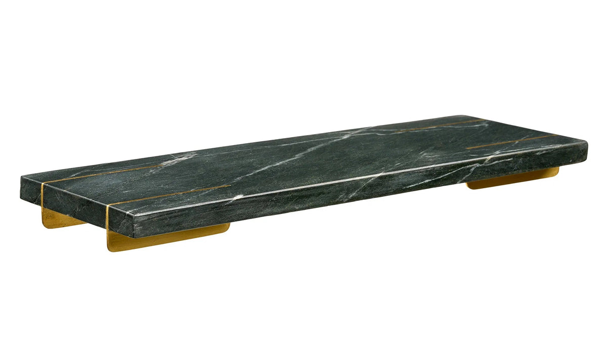 Tray Tiffany - made of marble with brass details