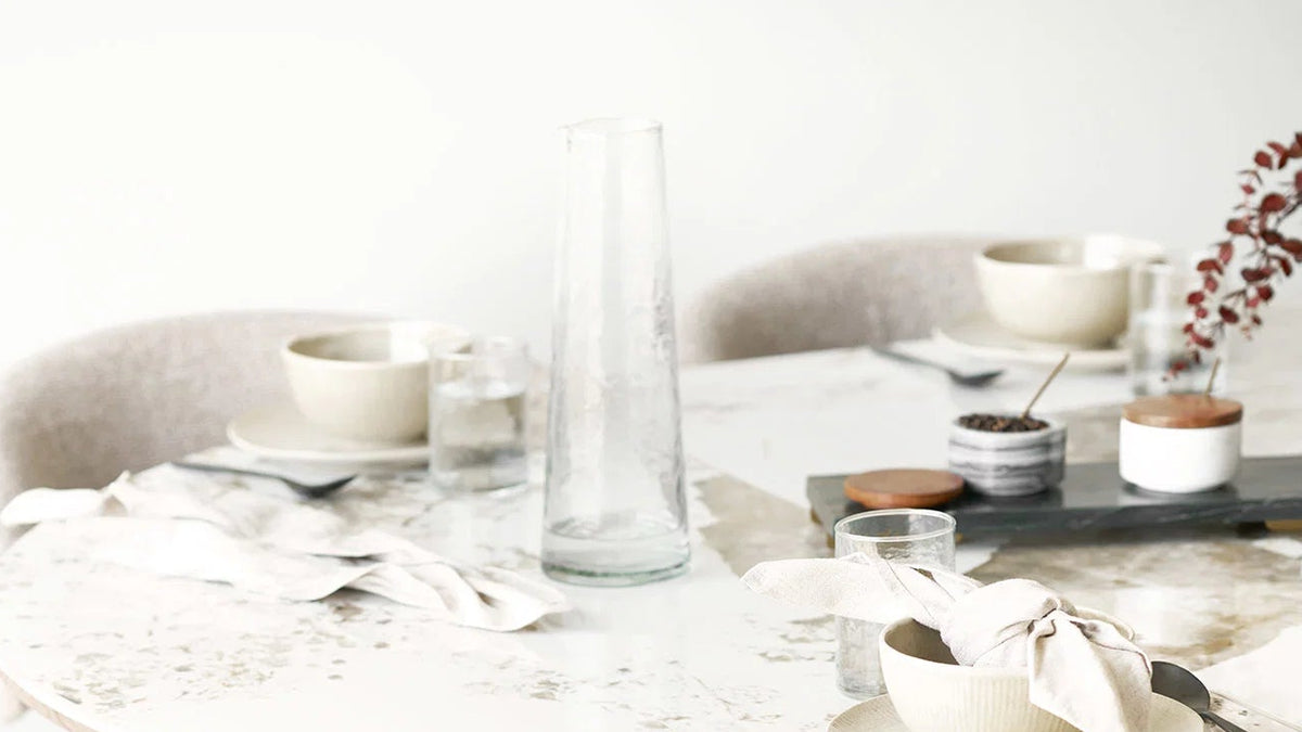Set of 2 Chango storage jars - with matching spoon
