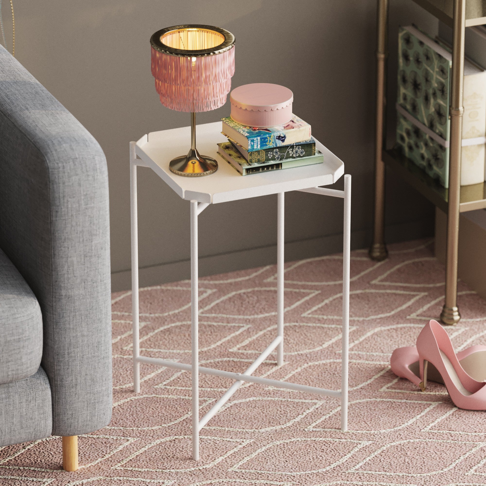 Coffee Table Arvello – Simple Metal Design Available in 3 Colors